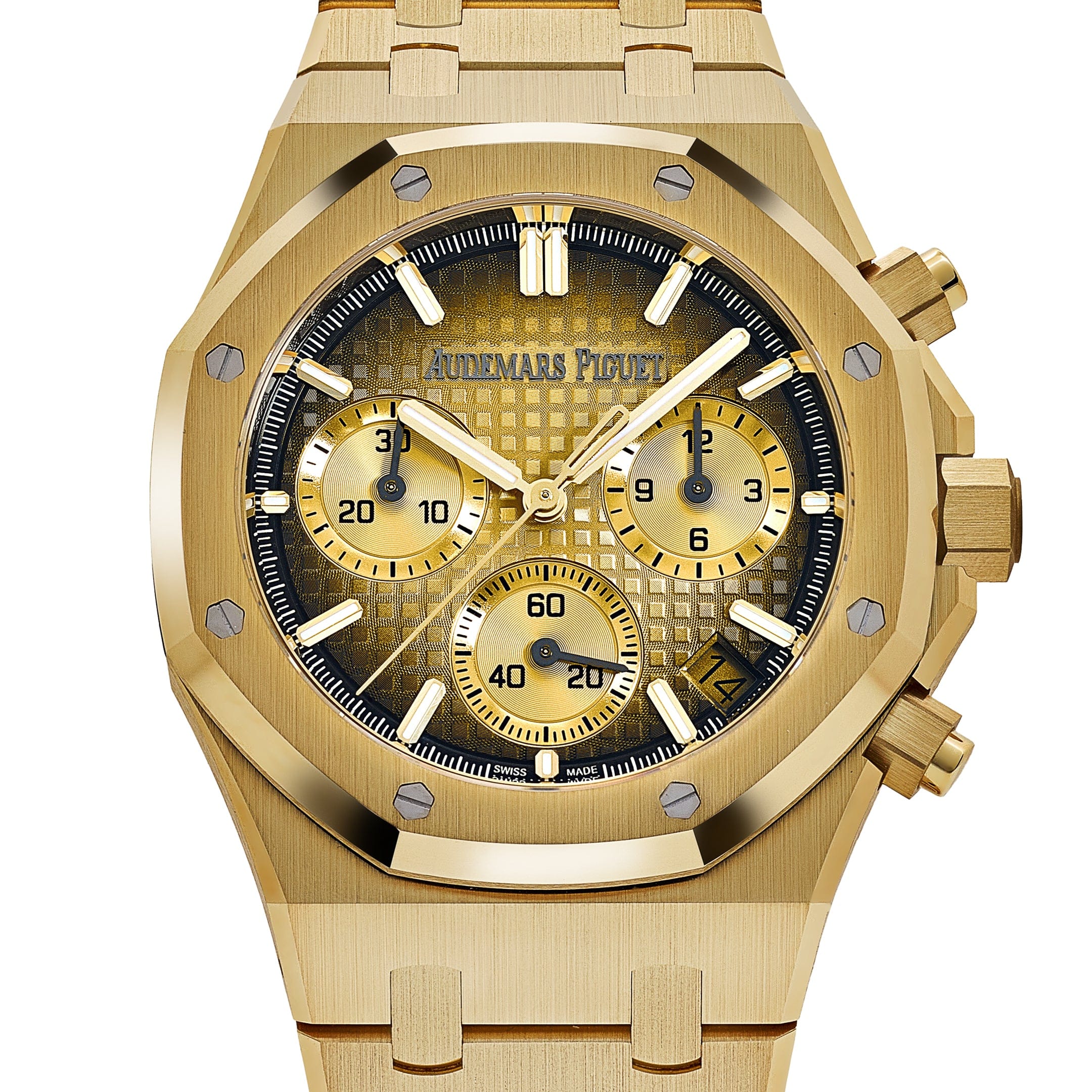 Audemars Piguet Royal Oak 26240BA.OO.1320BA.02 Chronograph Smoked Yellow Gold (2025)