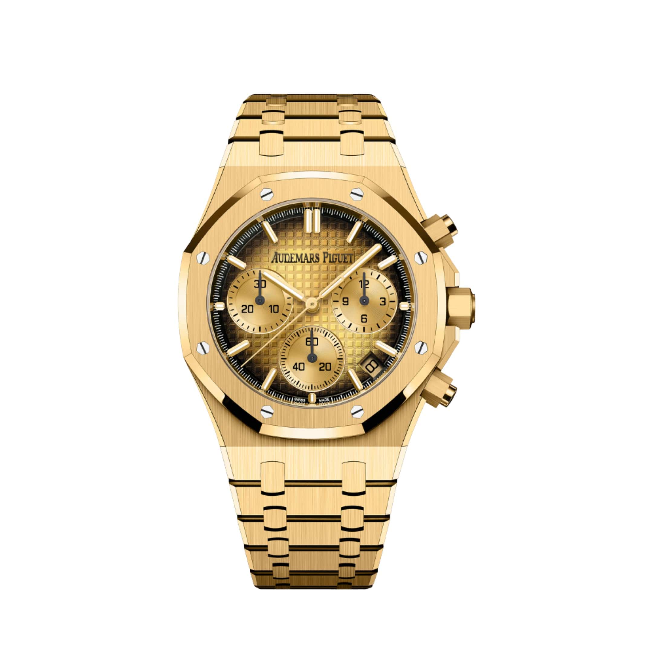 Audemars Piguet Royal Oak 26240BA.OO.1320BA.02 Selfwinding Chronograph Smoked Yellow Gold (2024)