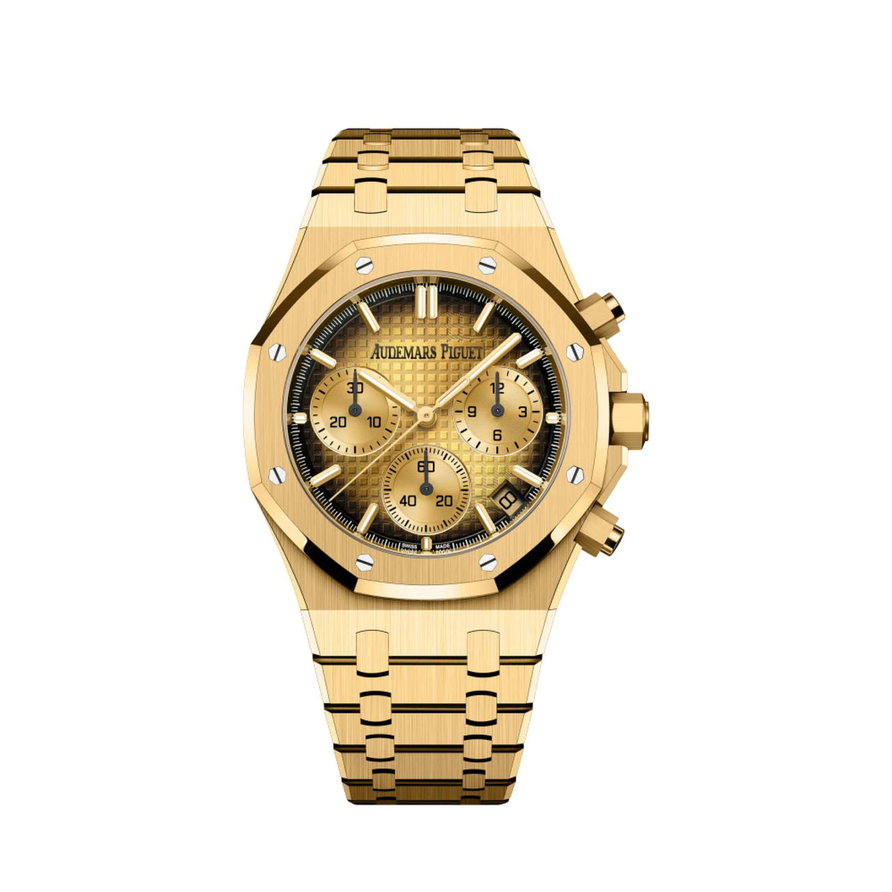 Audemars Piguet Royal Oak 26240BA.OO.1320BA.02 Selfwinding Chronograph Smoked Yellow Gold (2024)