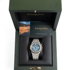 Audemars Piguet Royal Oak 26240BC.GG.1324BC.02 Chronograph Frosted White Gold Light Blue Dial