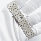Audemars Piguet Royal Oak 26240BC.GG.1324BC.02 Chronograph Frosted White Gold Light Blue Dial