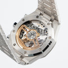 Audemars Piguet Royal Oak 26240BC.GG.1324BC.02 Chronograph Frosted White Gold Light Blue Dial