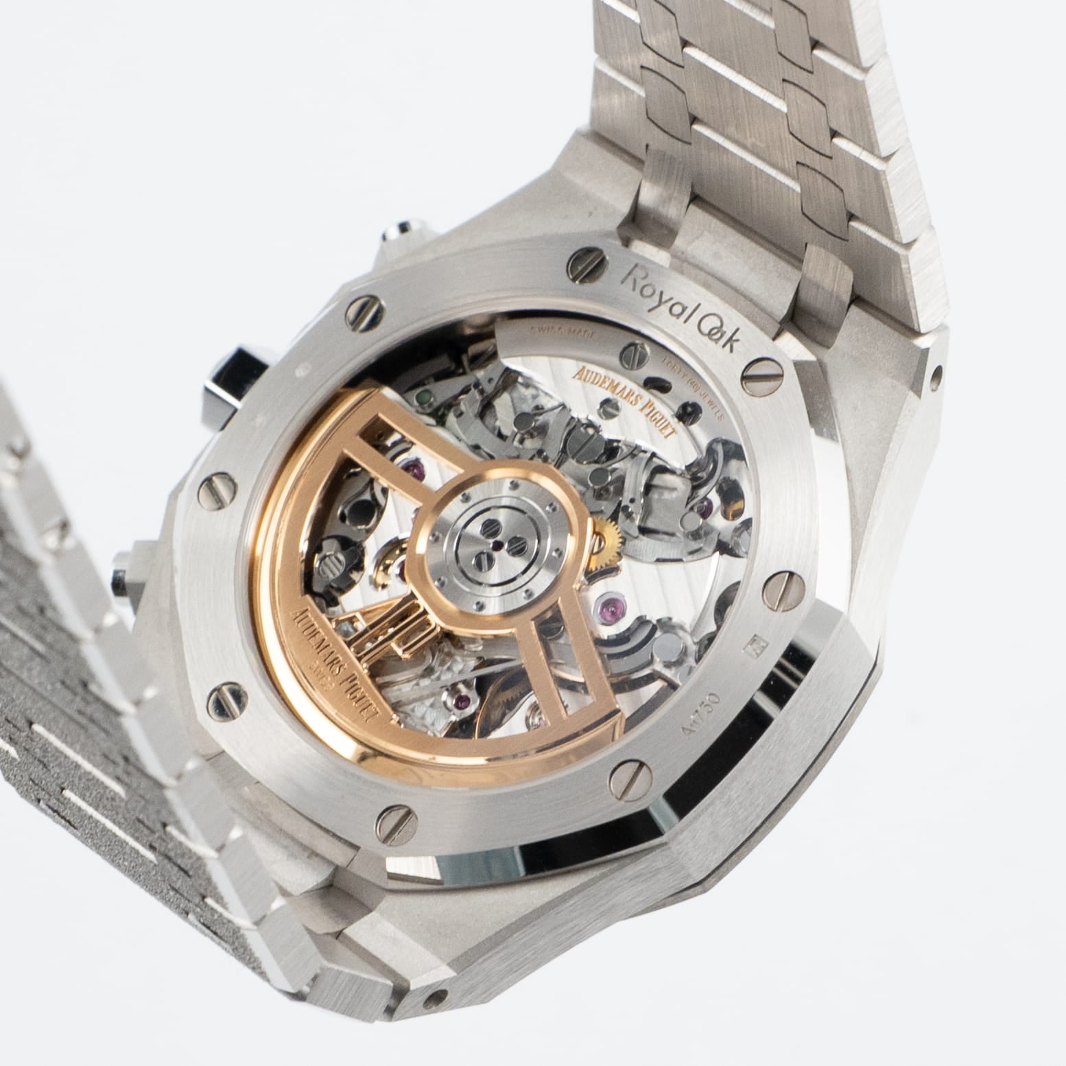 Audemars Piguet Royal Oak 26240BC.GG.1324BC.02 Chronograph Frosted White Gold Light Blue Dial