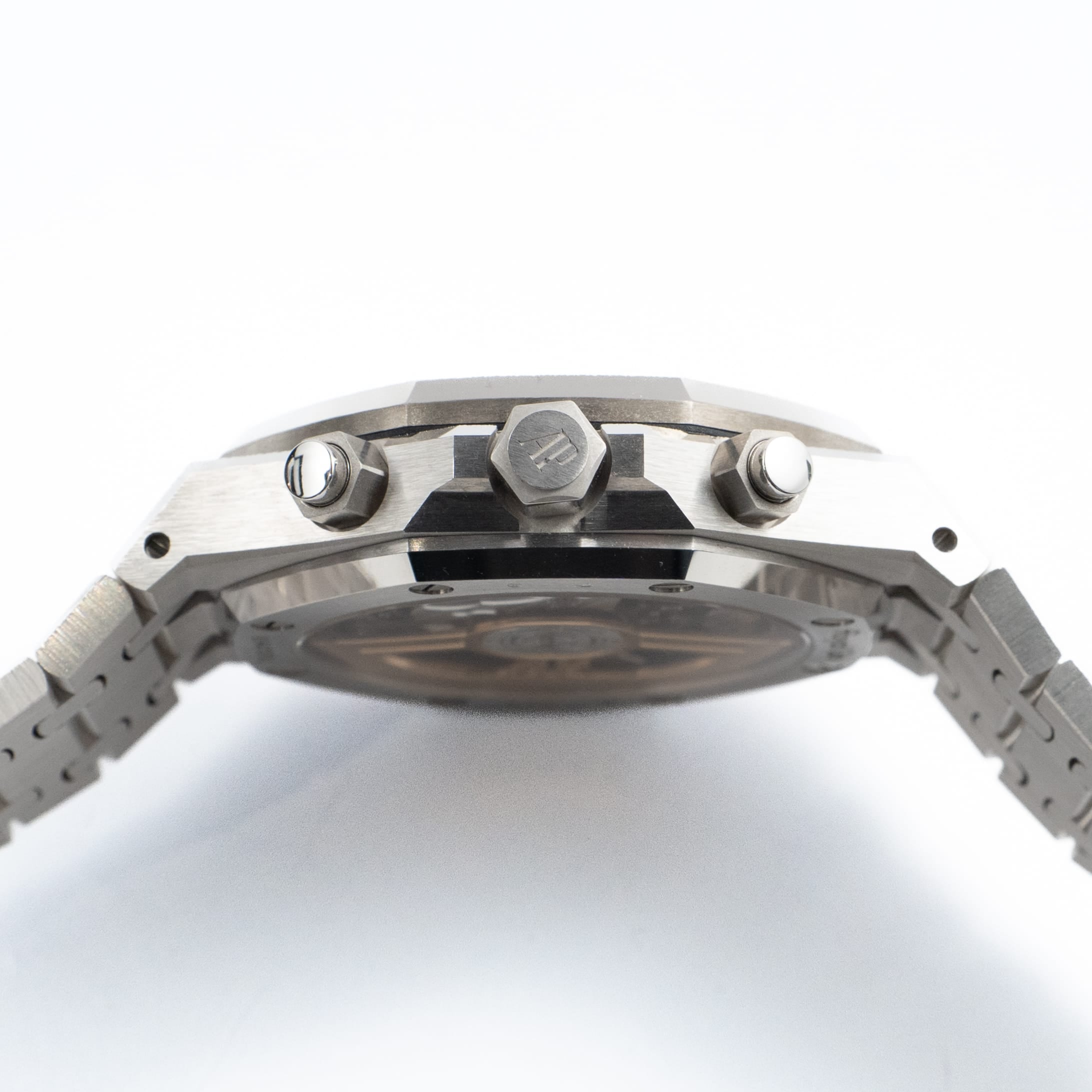 Audemars Piguet Royal Oak 26240BC.GG.1324BC.02 Chronograph Frosted White Gold Light Blue Dial