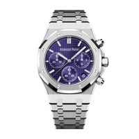 Thumbnail for Luxury Watch Audemars Piguet Royal Oak Chronograph White Gold Purple Dial Special Edition Murtoli 26240BC.OO.1320BC.01 Wrist Aficionado