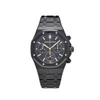 Thumbnail for Luxury Watch Audemars Piguet Royal Oak Chronograph Black Ceramic Black Dial 26240CE.OO.1225CE.02 Wrist Aficionado