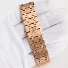 Audemars Piguet Royal Oak 26240OR.OO.1320OR.08 Chronograph Rose Gold Khaki Green Dial (2024)