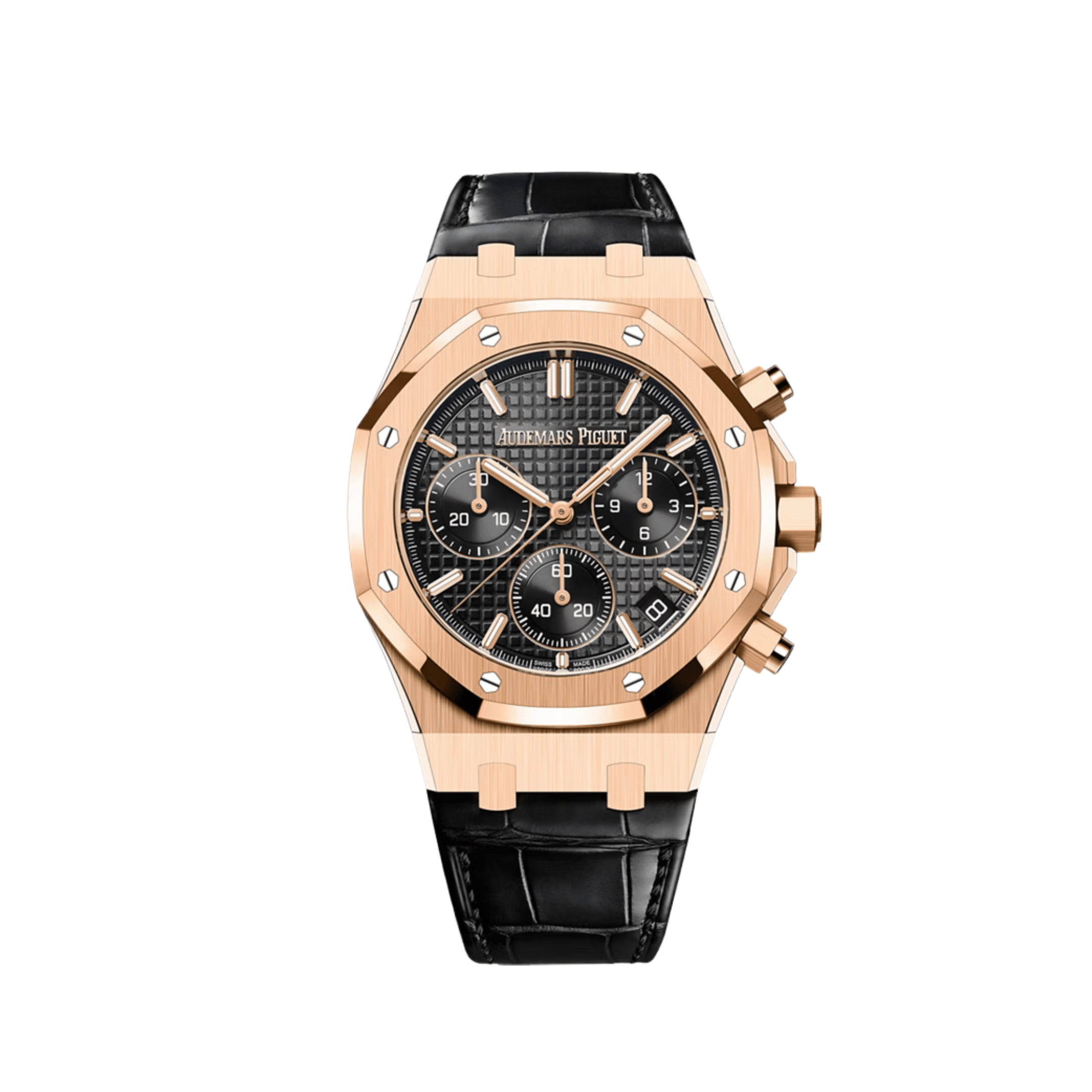 Audemars Piguet Royal Oak 26240OR.OO.D002CR.02 Chronograph Rose Gold Black Dial (2025)