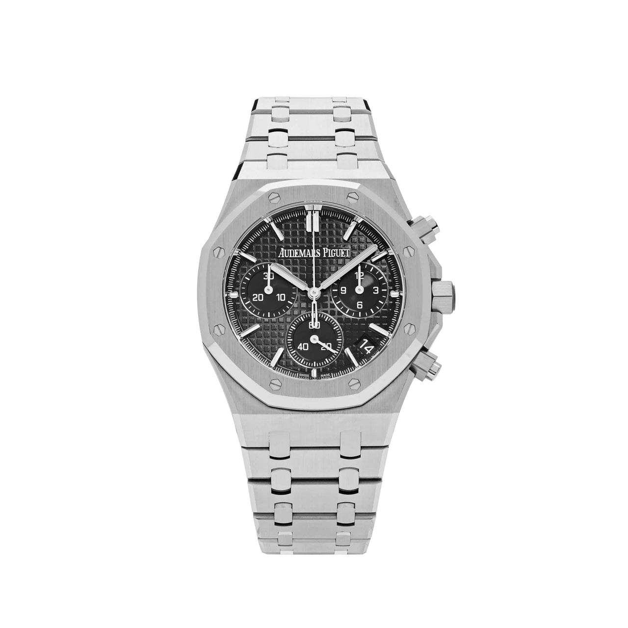 Audemars Piguet Royal Oak 26240ST.OO.1320ST.02 Selfwinding Chronograph '50th Anniversary' Stainless Steel Black Dial