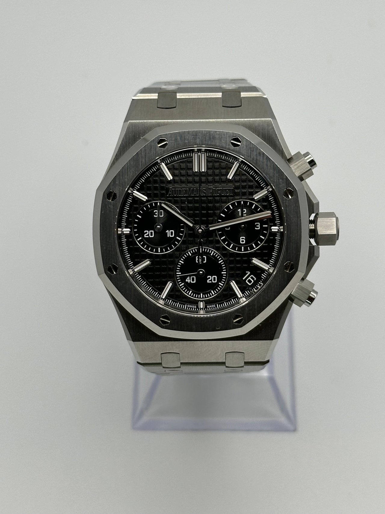 Audemars Piguet Royal Oak 26240ST.OO.1320ST.02 Selfwinding Chronograph '50th Anniversary' Stainless Steel Black Dial