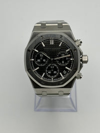 Thumbnail for Audemars Piguet Royal Oak 26240ST.OO.1320ST.02 Selfwinding Chronograph '50th Anniversary' Stainless Steel Black Dial