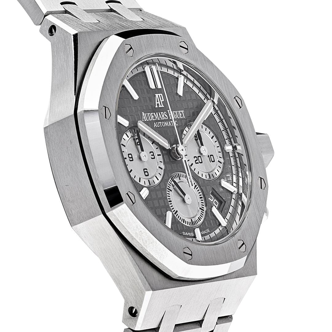 Luxury Watch Audemars Piguet Royal Oak Selfwinding Chronograph Steel Grey Dial 26315ST.OO.1256ST.02 Wrist Aficionado