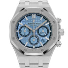Audemars Piguet Royal Oak 26317BC.OO.1256BC.01 Selfwinding Chronograph White Gold Light Blue Dial Limited Edition of 100
