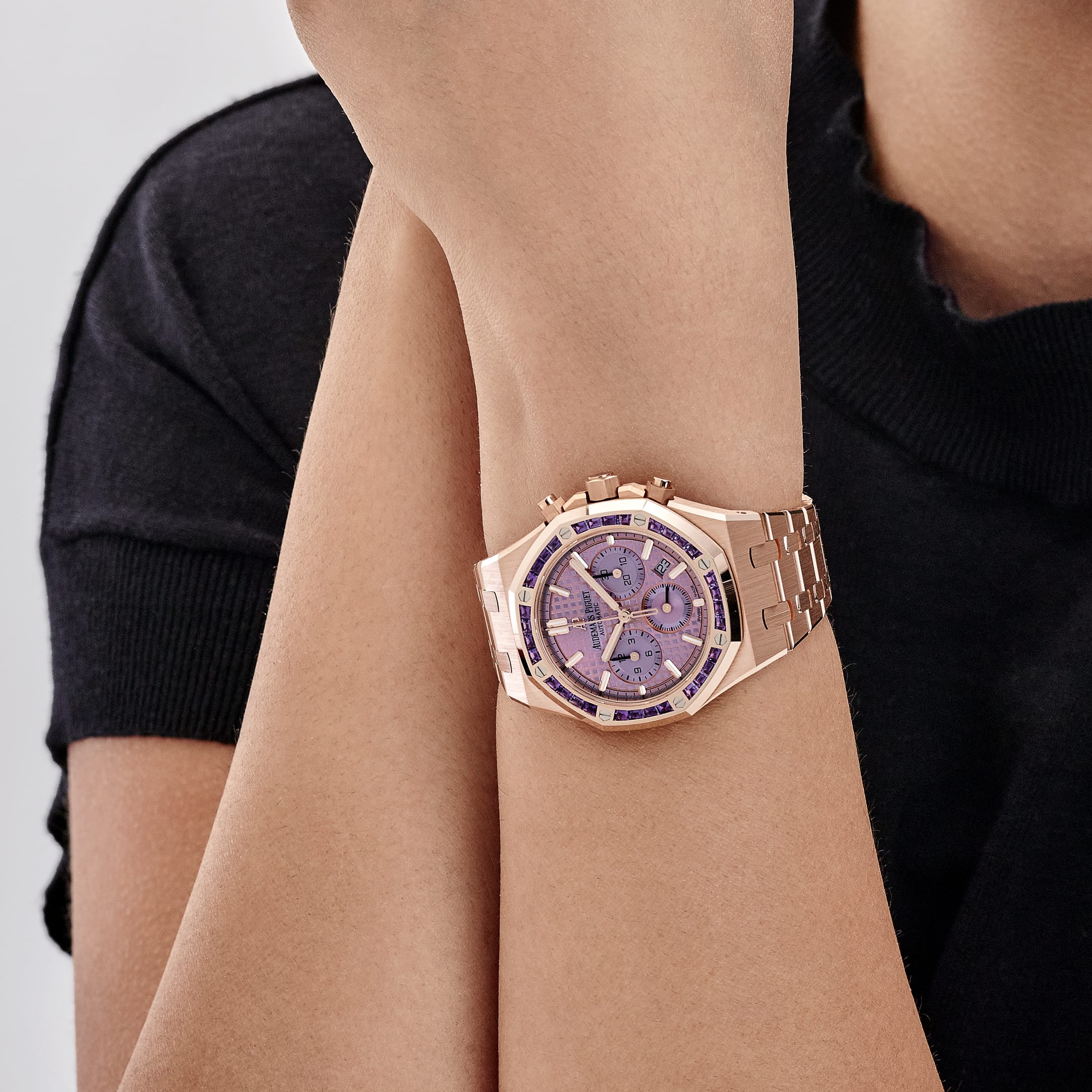 Audemars Piguet Royal Oak 26319OR.AY.1256OR.01 Chronograph Amethyst Dial