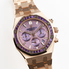 Audemars Piguet Royal Oak 26319OR.AY.1256OR.01 Chronograph Amethyst Dial