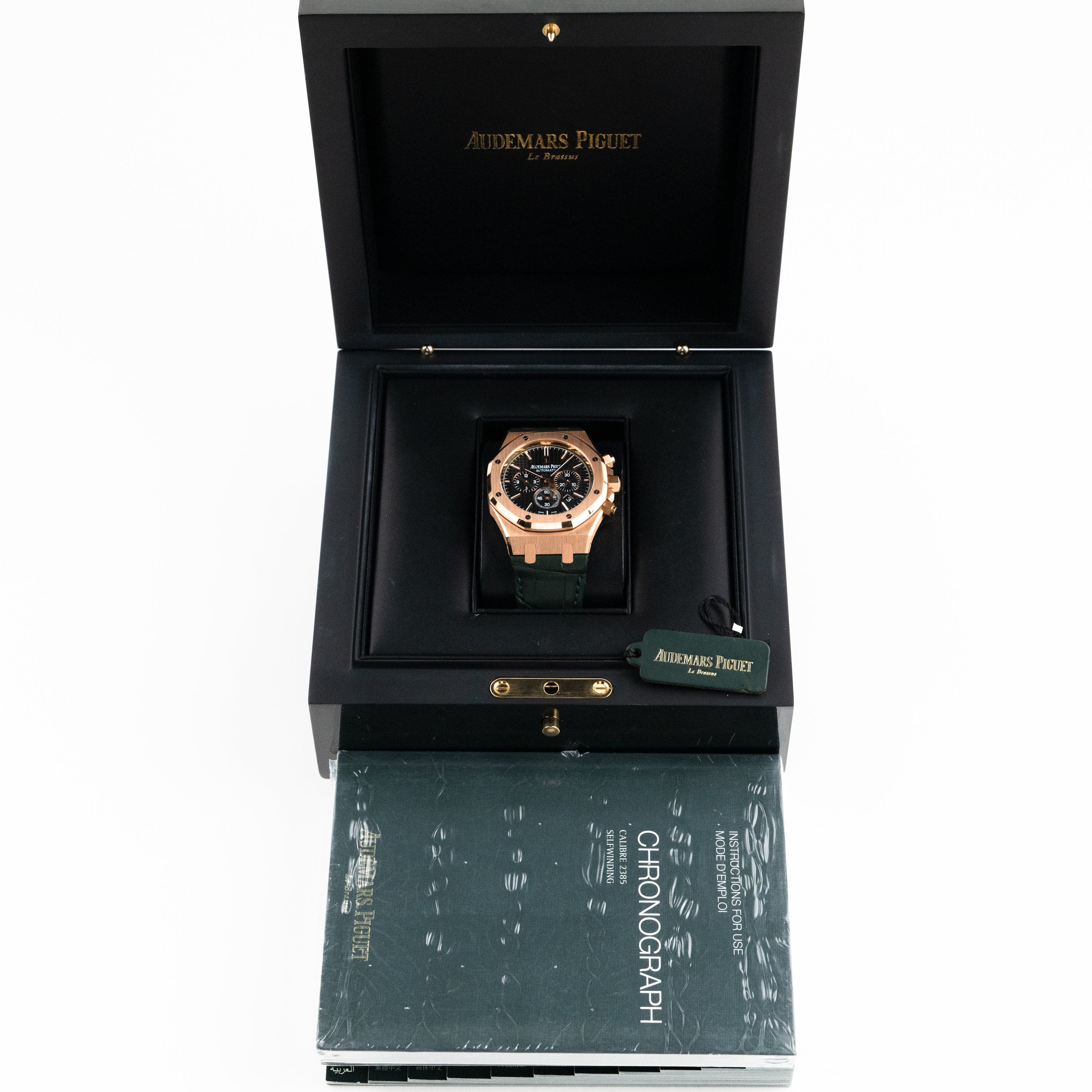 Audemars Piguet Royal Oak 26320OR.OO.D002CR.01 Chronograph Rose Gold Black Dial (2014)