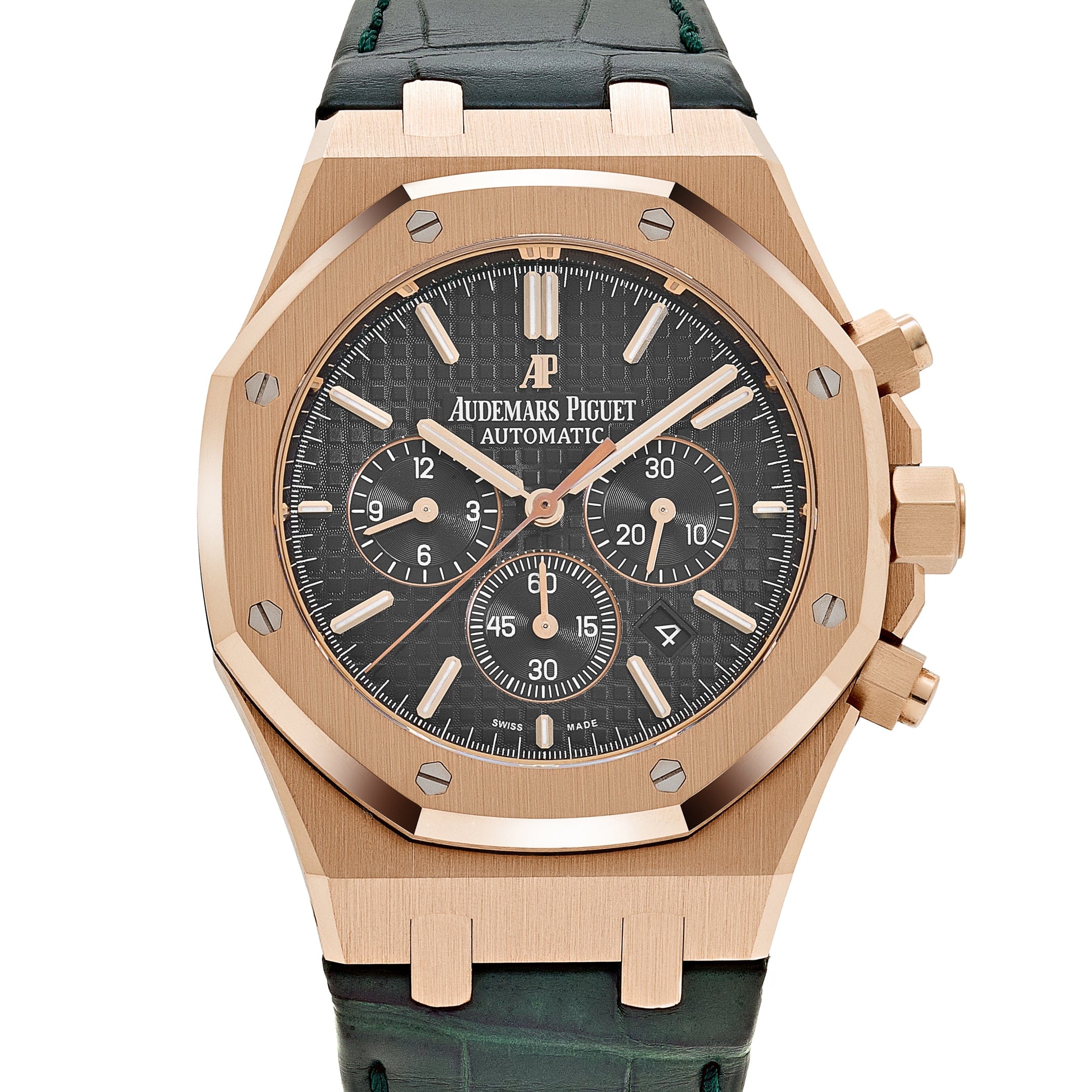 Audemars Piguet Royal Oak 26320OR.OO.D002CR.01 Chronograph Rose Gold Black Dial (2014)