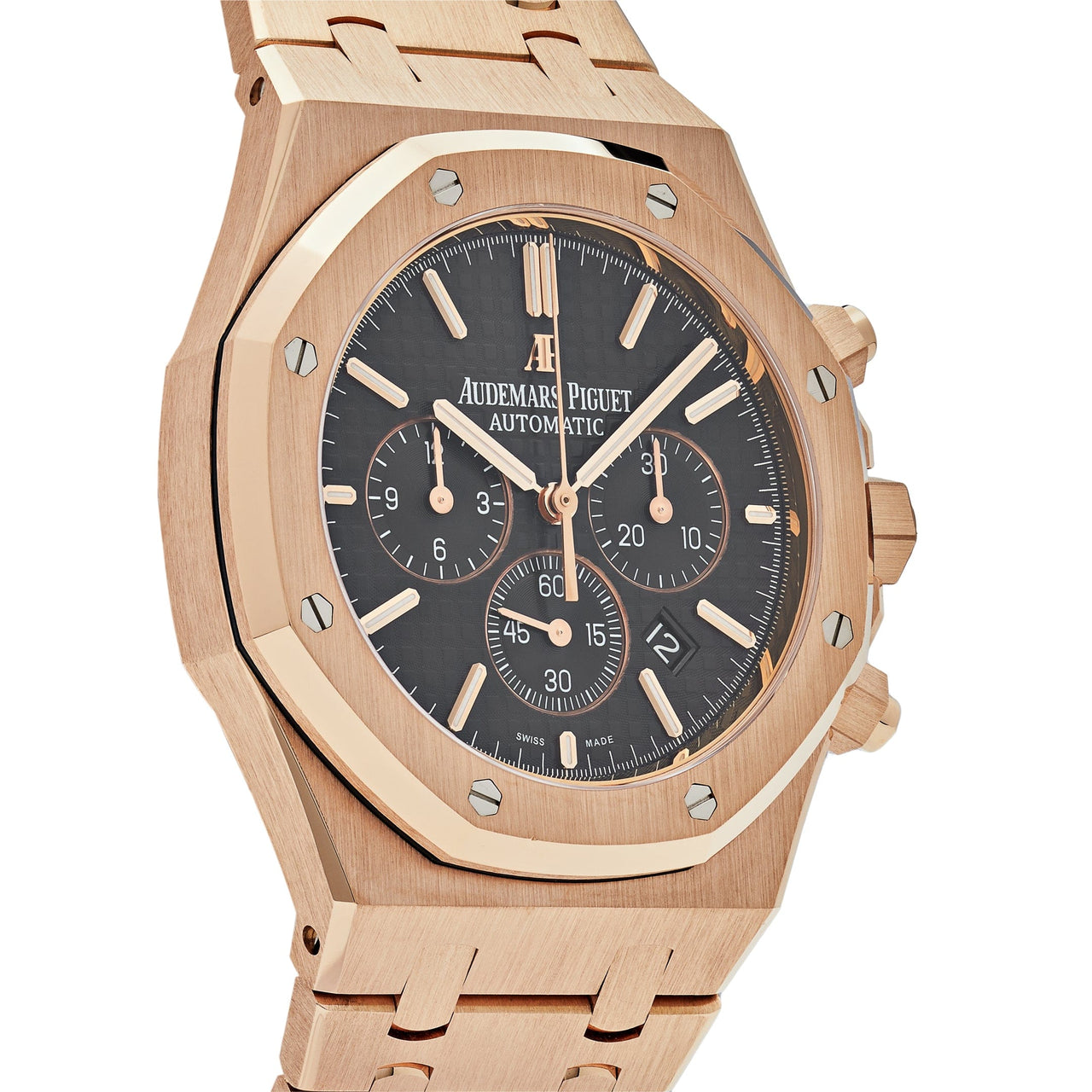 Audemars Piguet Royal Oak 26320OR.OO.D002CR.01 Chronograph Rose Gold Black Dial (2015)