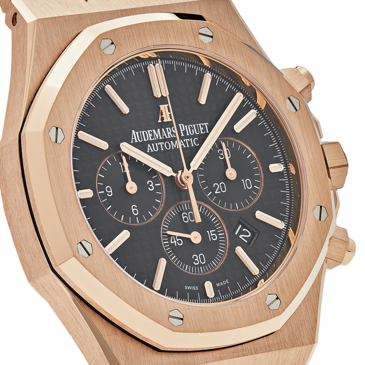 Audemars Piguet Royal Oak 26320OR.OO.D002CR.01 Chronograph Rose Gold Black Dial (2015)