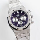 Audemars Piguet Royal Oak 26331BC.GG.1224BC.01 Chronograph Frosted White Gold Purple Dial
