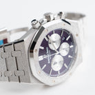 Audemars Piguet Royal Oak 26331BC.GG.1224BC.01 Chronograph Frosted White Gold Purple Dial