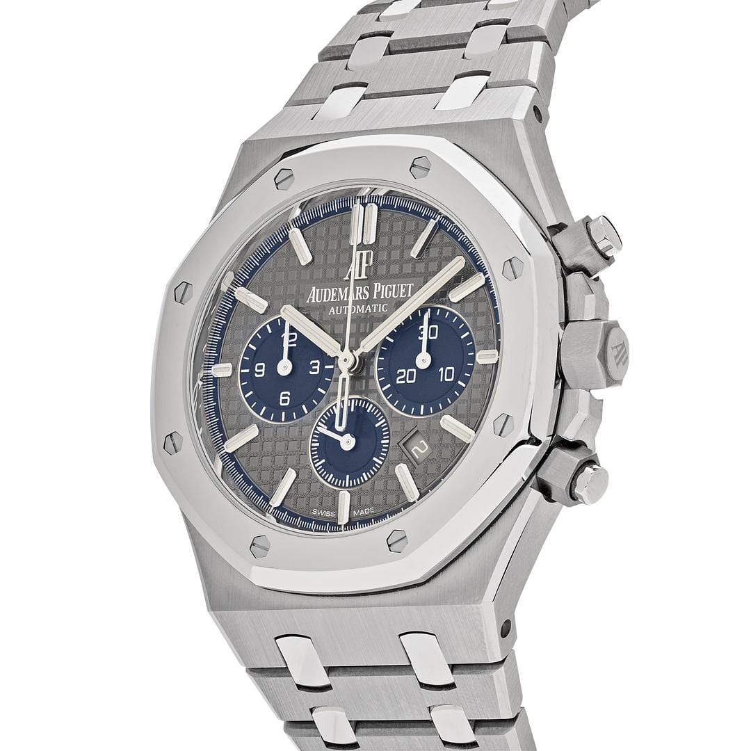 Luxury Watch Audemars Piguet Royal Oak Chronograph Titanium Platinum Grey Dial 26331IP.OO.1220IP.01 Limited to 500pcs Wrist Aficionado