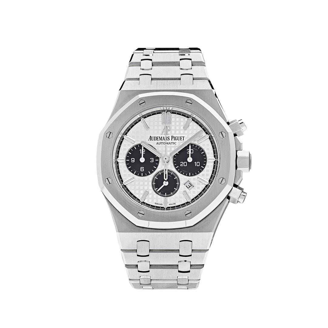 Luxury Watch Audemars Piguet Royal Oak Chronograph 41mm Steel White Dial 26331ST.OO.1220ST.03 (2017) Wrist Aficionado