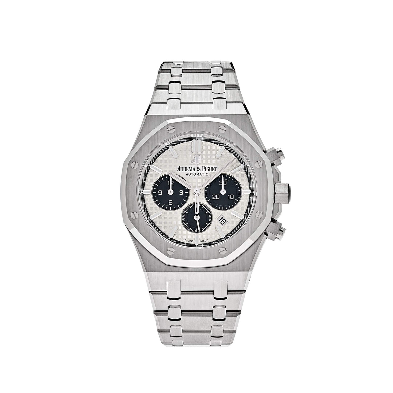 Luxury Watch Audemars Piguet Royal Oak Chronograph 41mm Steel White Dial 26331ST.OO.1220ST.03 (2020) Wrist Aficionado