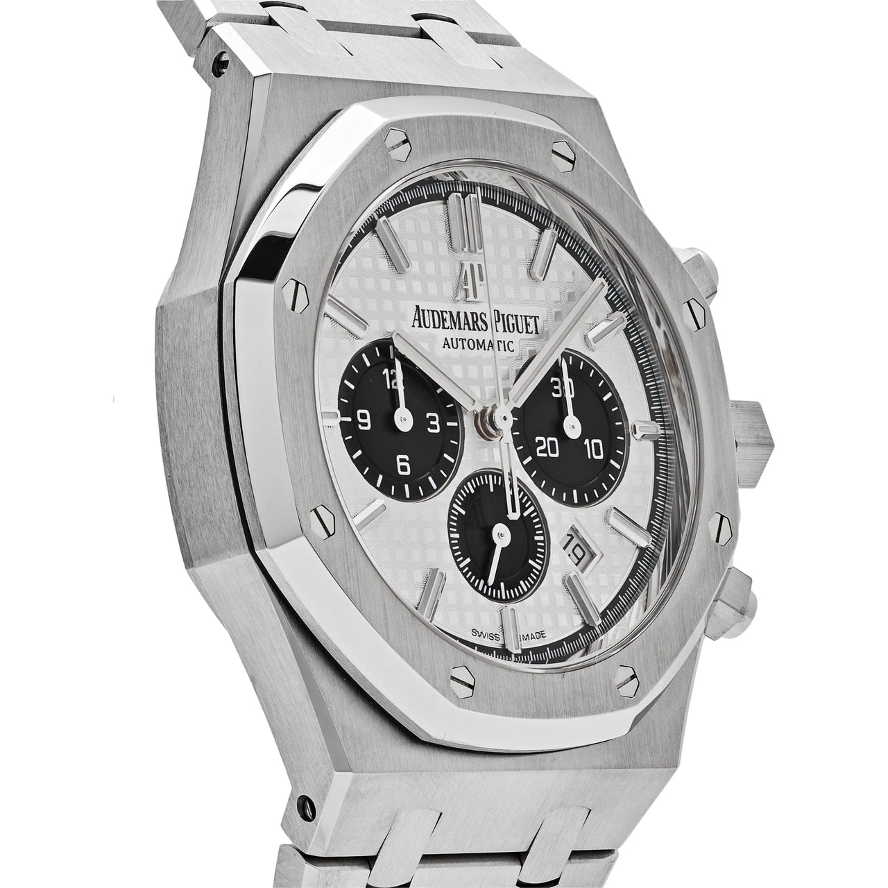 Audemars Piguet Royal Oak 26331ST.OO.1220ST.03 Selfwinding Chronograph Stainless Steel White Dial