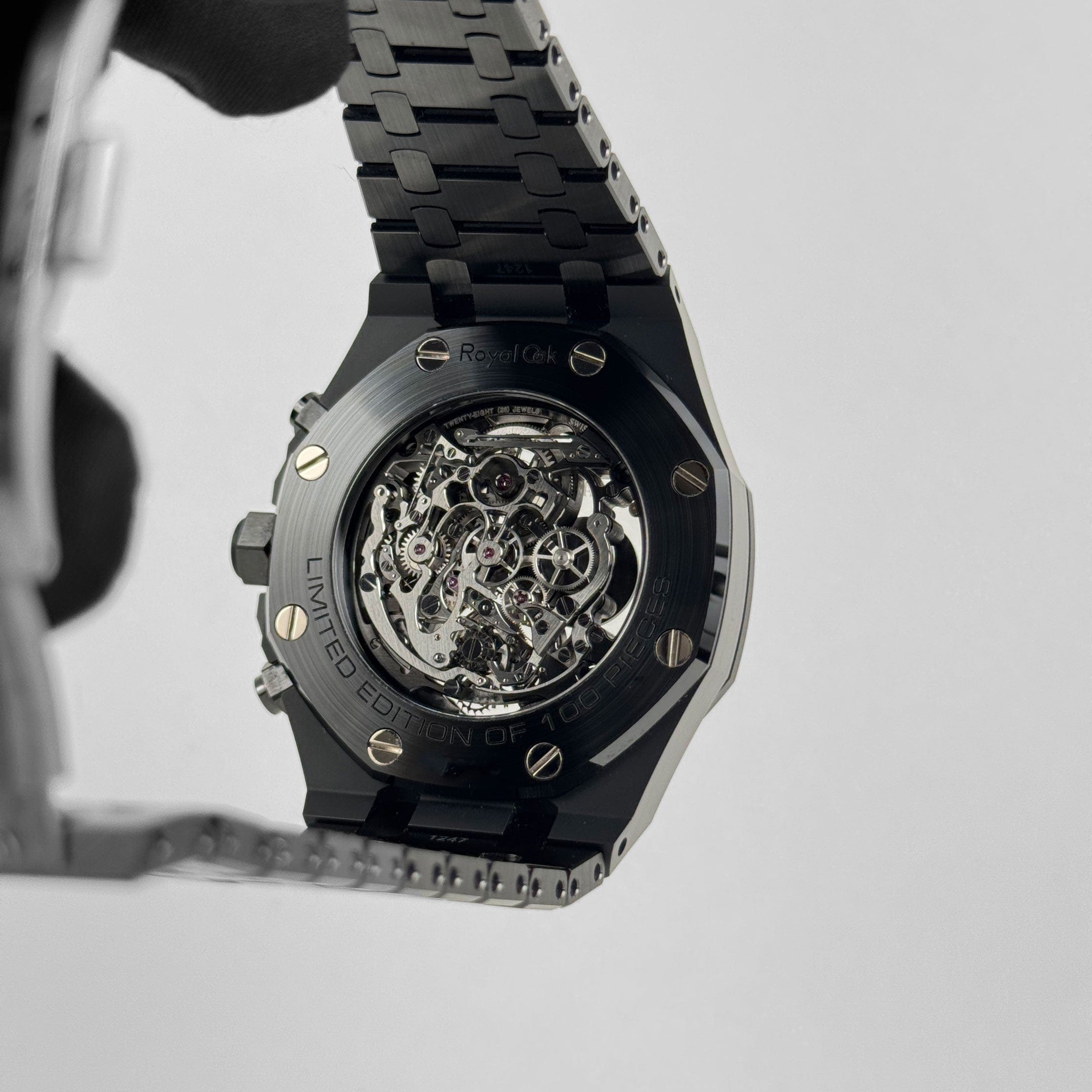 Audemars Piguet Royal Oak 26343CE.OO.1247CE.01 Tourbillon Chronograph Black Ceramic Limited Edition of 100