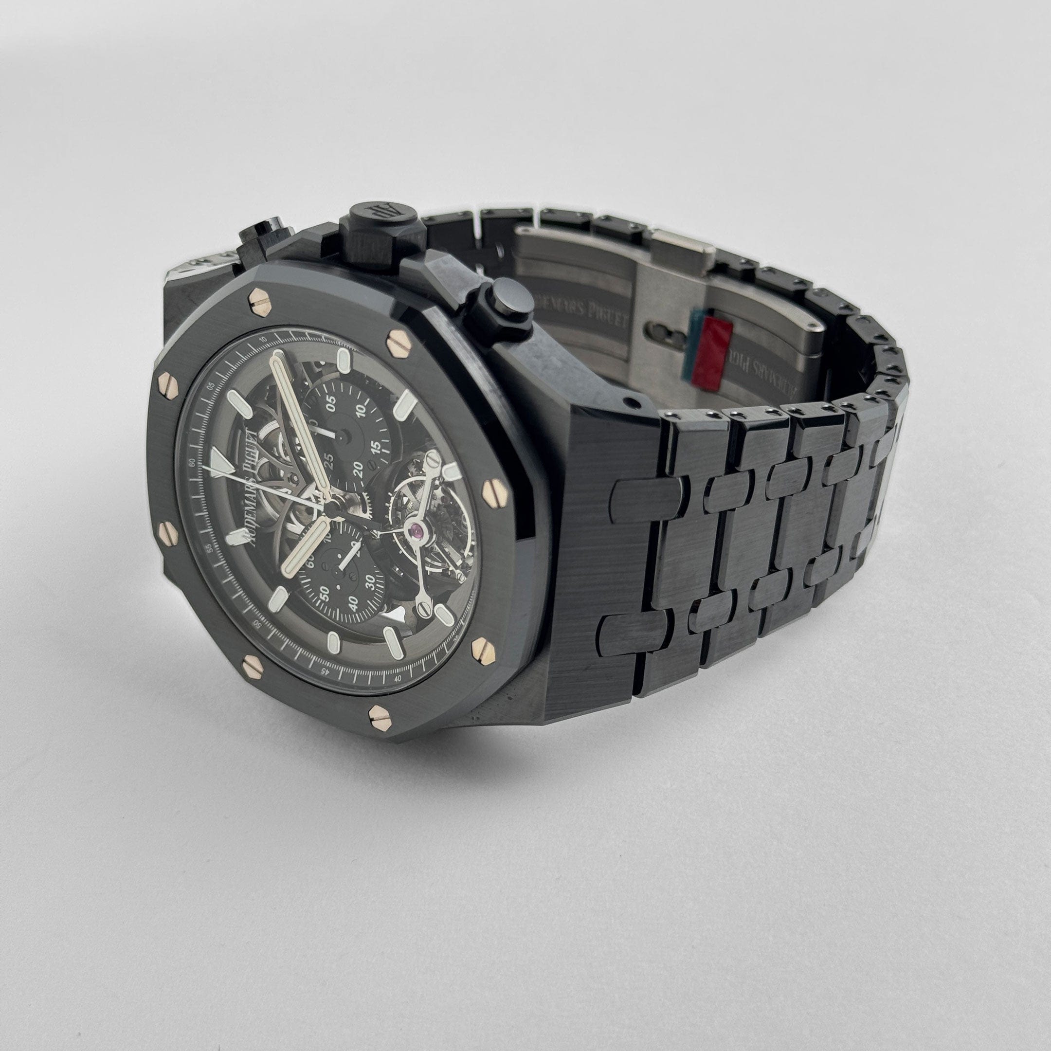 Audemars Piguet Royal Oak 26343CE.OO.1247CE.01 Tourbillon Chronograph Black Ceramic Limited Edition of 100