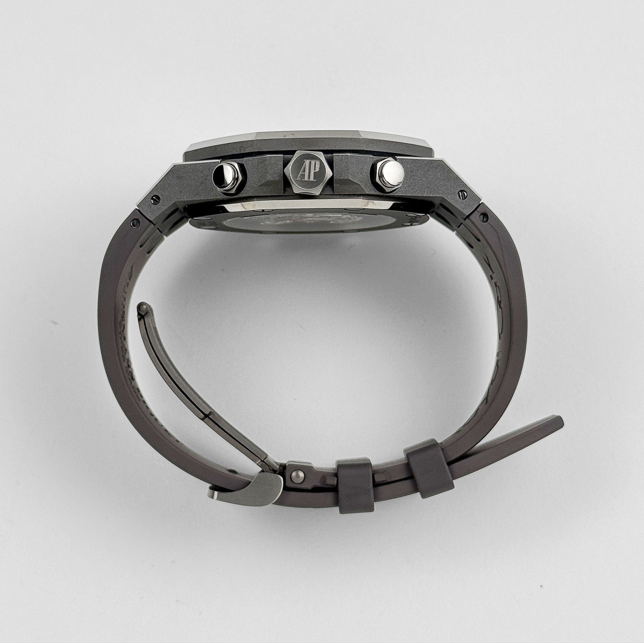 Audemars Piguet Royal Oak 26347TI.OO.D004CR.01 Tourbillon Chronograph Titanium Openworked Dial Boutique Only Edition