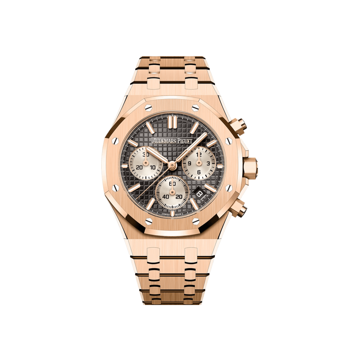 Audemars Piguet Royal Oak 26450OR.OO.1356OR.01-B Chronograph Rose Gold Grey Dial (2026)