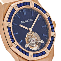 Thumbnail for Audemars Piguet Royal Oak 26521OR.SS.1220OR.01 'Extra-Thin' Tourbillon Rose Gold Blue Sapphire