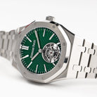 Audemars Piguet Royal Oak 26534TI.OO.1220TI.01 Flying Tourbillon Titanium Green Dial Limited Edition of 50 (2021)