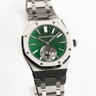 Audemars Piguet Royal Oak 26534TI.OO.1220TI.01 Flying Tourbillon Titanium Green Dial Limited Edition of 50 (2021)