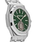 Audemars Piguet Royal Oak 26534TI.OO.1220TI.01 Selfwinding Flying Tourbillon Green Dial Limited Edition