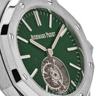 Audemars Piguet Royal Oak 26534TI.OO.1220TI.01 Selfwinding Flying Tourbillon Green Dial Limited Edition