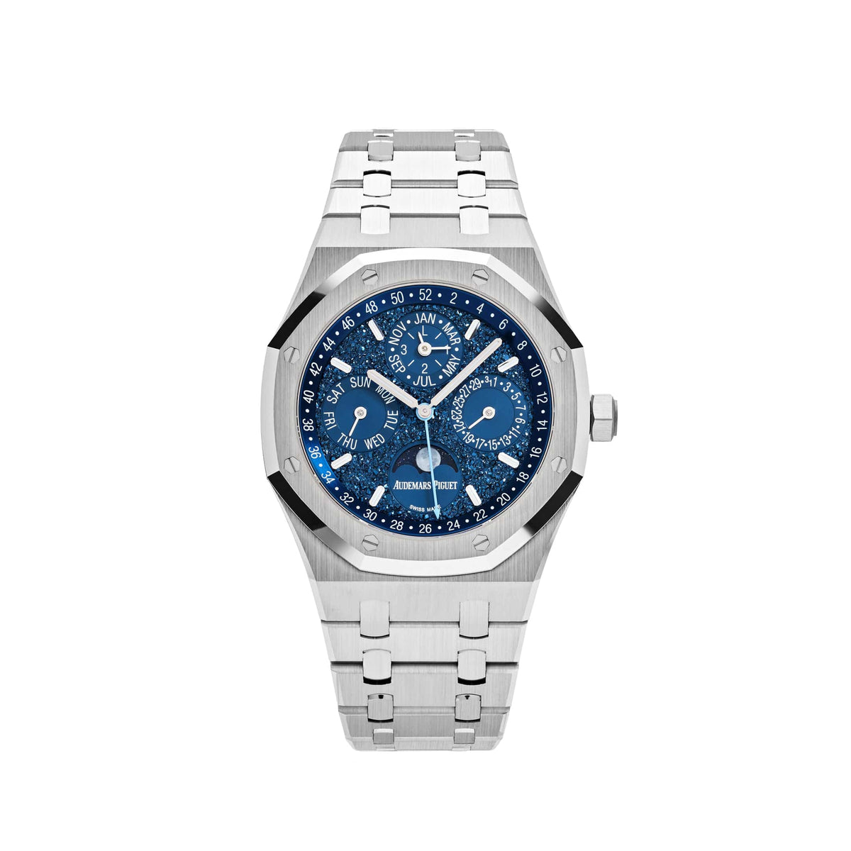 Audemars Piguet Royal Oak 26574BC.OO.1220BC.02 'John Mayer' Perpetual Calendar Blue Dial Limited Edition of 200