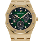 Audemars Piguet Royal Oak 26586BA.OO.1240BA.98 Perpetual Calendar RD2 Ultra-Thin Yellow Gold Green Dial Limited Edition of 50