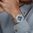 Audemars Piguet Royal Oak 26586BC.OO.1240.BC.99 Perpetual Calendar Ultra-Thin “Luminary” White Gold Light Blue Limited Edition (2024)