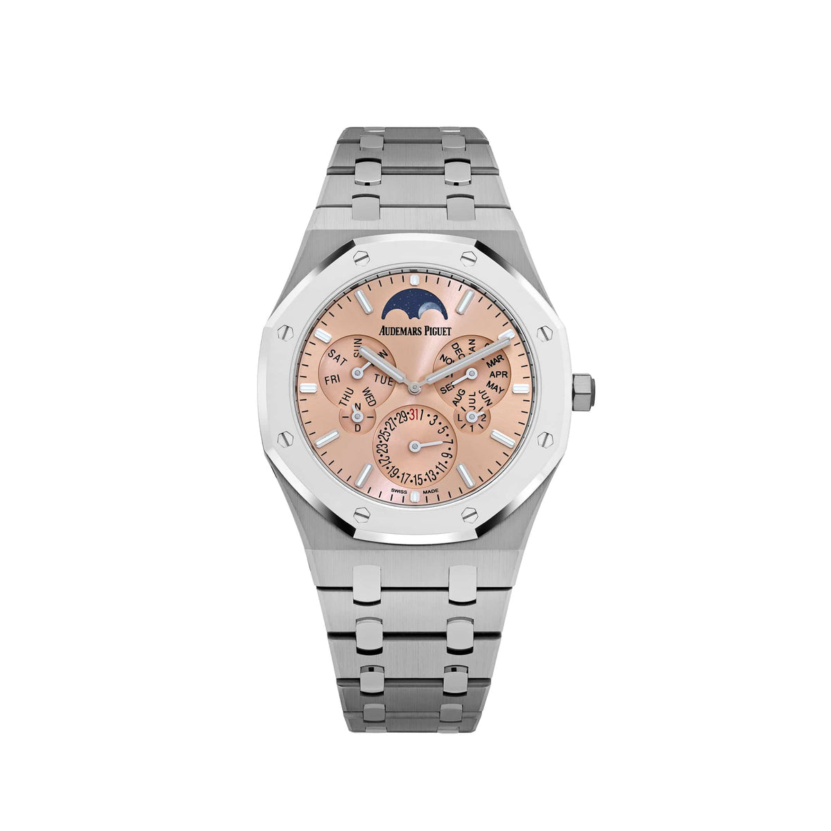 Audemars Piguet Royal Oak 26586XT.OO.1240XT.01 Perpetual Calendar RD2 Ultra-Thin Titanium BMG Salmon Dial (2026)