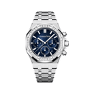 Audemars Piguet Royal Oak 26715BC.ZZ.1356BC.01 Chronograph White Gold Diamond Bezel Smoked-Blue Dial