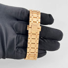 Audemars Piguet Royal Oak 26715OR.ZZ.1356OR.01 Chronograph Rose Gold Diamond Bezel (2024)