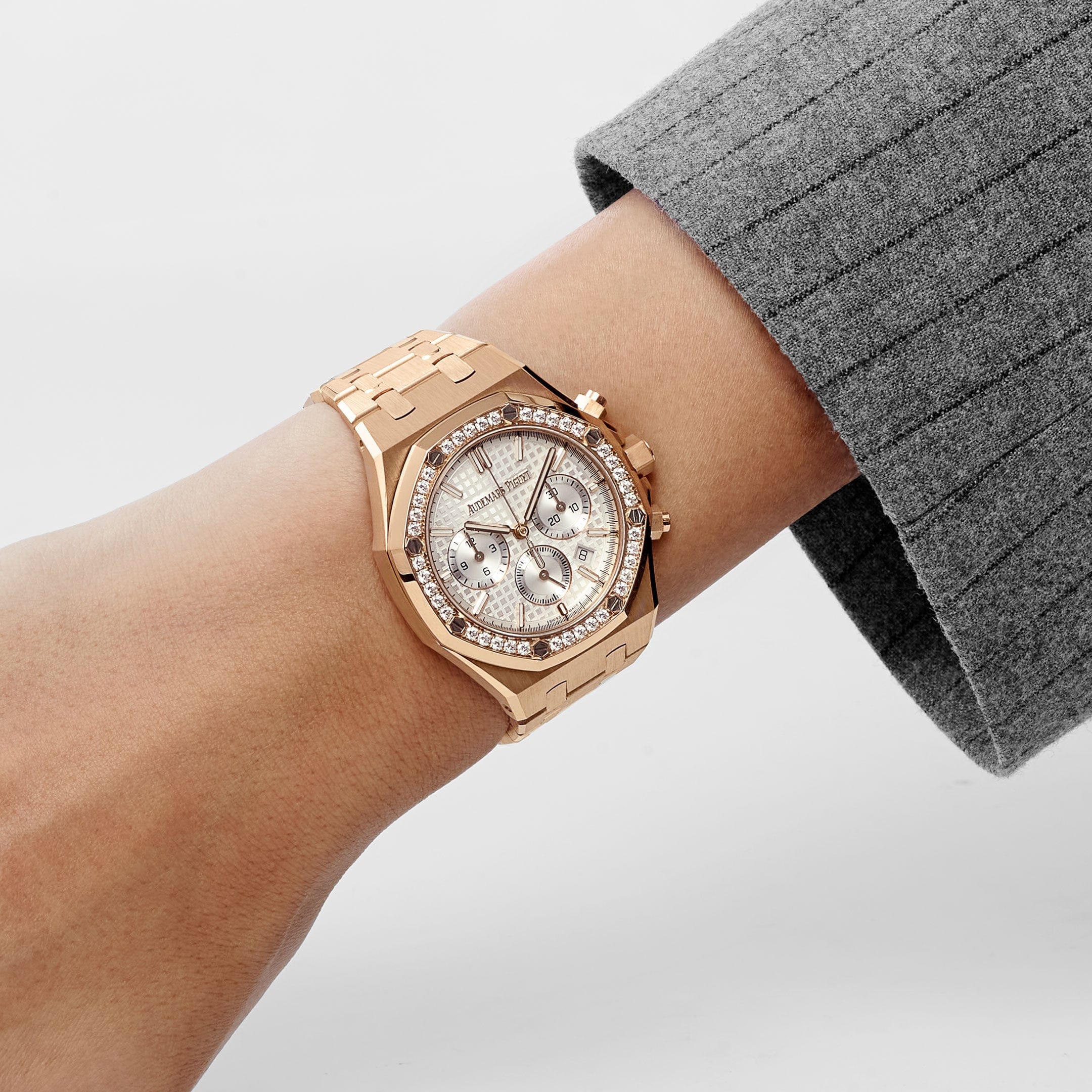 パワーストーン Audemars Piguet Royal Oak 26715OR.ZZ.1356OR.01 Chronograph Rose