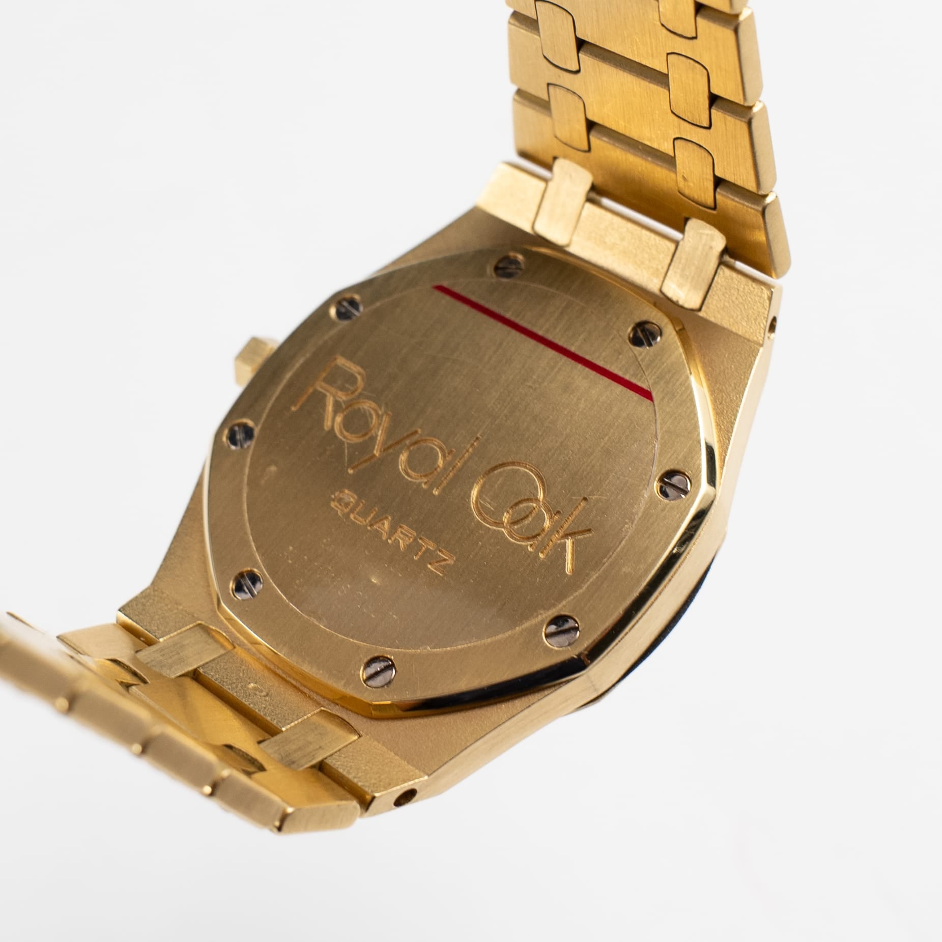 Audemars Piguet Royal Oak 56082BA Vintage 'Ladies' Yellow Gold Diamond-Set Blue Sapphires Quartz (1984)