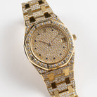 Audemars Piguet Royal Oak 56082BA Vintage 'Ladies' Yellow Gold Diamond-Set Blue Sapphires Quartz (1984)