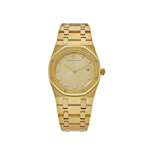 Audemars Piguet Royal Oak 56175BA Vintage Yellow Gold Champagne