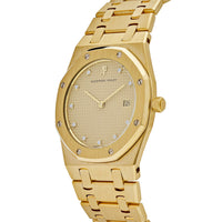 Thumbnail for Luxury Watch Audemars Piguet Royal Oak Vintage Yellow Gold Champagne Dial 56175BA Wrist Aficionado