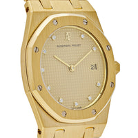 Thumbnail for Luxury Watch Audemars Piguet Royal Oak Vintage Yellow Gold Champagne Dial 56175BA Wrist Aficionado